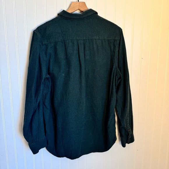 Vans Men’s Classic Fit Green Button Up Long Sleeve Size Medium - Picture 6 of 11